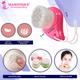 Majestique Face Brush for Cleansing and Exfoliating for Gentle Cleaning - Multicolor 1's - Massagers