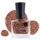 Color Fx Hyper-Gloss Top Coat Rose Gold Glitter finish 21 toxin free Non-yellowing - 173 9 ml - Nail Polish