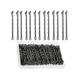 Bronson Professional Bobby Hair Pins 65mm with Storage Box Thick Black Ball Tip Metal 200's - Hair Clips/Bands