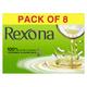 Rexona Coconut And Olive Oil Soap For Silky Smooth Skin (Pack Of 8) 1200 gm - Soaps