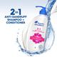 Head and Shoulders 2-In-1 Smooth and Silky Anti Dandruff Shampoo + Conditioner 650ml - Shampoos