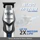 VEGA Professional Pro Ultra Professional Hair Trimmer With BLDC Motor, Silver & Black (VPPHT-09) 1's - Trimmers
