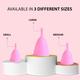 Namyaa Ultra Soft Medium Reusable Menstrual Cup 50 gm - Menstrual Cups