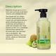 Riyo Herbs Kiwi Shower Gel + Scrub - Kiwi Vitamin E Jojoba Oil 300 ml - Shower Gels & Body Wash