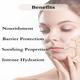 Dermistry Sensitive & Dry Skin Calming Soothening Body Milk Lotion 200 ml + Sensitive And Dry Skin Calming Soothening Face Cream 50 ml - Face Creams