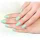 Handmade Press On Gel Nails - Pastle Sea Green 50 gm - Nail Polish