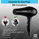 Vega Pro Touch 2000W For Women & Men With Cool Shot Button, 2 Heat/2 Speed Settings & 2 Nozzles (Vhdp-02) - Hair Dryers