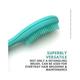 Alan Truman Dt03 Detangling Brush Green 1's - Hair Brushes
