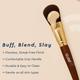 GUBB Foundation Brush 40 gm - Face Brush