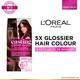 L'Oreal Paris Casting Creme Gloss Hair Conditoininig Color, 400 Dark Brown Shine Masque with Royal Jelly 87.5gm+72ml 1's - Crème