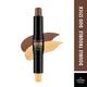Swiss Beauty Double Trouble Contour & Highlighter Stick - (Caramel Focus) 8 gm - Highlighters & Illuminators