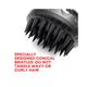 Alan Truman Scalp Sos - Scalp Massage & Shampoo Brush - Black 1's - Hair Brushes