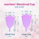 everteen Large Menstrual Cup for Periods in Women - 1 Pack (30ml Capacity) 1's - Menstrual Cups