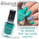 Bonjour Paris Coat Me Satin Matte Nail Polish - Jade Green 9 ml - Nail Polish