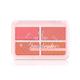 Half N Half Cheekleaders Blusher Palette for a Natural Flawless Look, Happiness-02 13.8 g - Blushes
