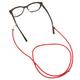 Modisch Red Moti And Golden Diamond Shine Stone Sunglasses Chain (JC-16Sr) 1's - Wearables Sunglasses
