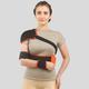 Flamingo Elastic Shoulder Immobilizer (OC - 2038) (L) - Black - Neck/Shoulder Supports