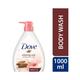 Dove Relaxing Almond Cream Body Wash with Hibiscus for Smooth Skin Scent 1000ml - Shower Gels & Body Wash