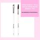 Plume P15 Brow Spoolie & P16 Angled Brow Brush Bundle 1's - Face Brush
