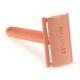 Hajamat Spade Safety Razor, Ultra High Grade Stainless Steel 304, Rose Gold Finish 1's - Razors & Cartridges