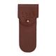 Pink Woolf Genuine Leather Razor Cover - Dark Brown - Shavers