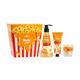 Plum BodyLovin' Caramel Popcorn & Chill Gift Kit Body Wash Hand Cream Scented Candle Gift Set 350 gm - Shower Gels & Body Wash