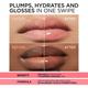 L'Oreal Paris Plump Ambition Hyaluron Lip Oil- 641 Latte Glace- Plumping Lip Oil 5 ml - Liquid Lipsticks
