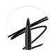Auric LongLast Kajal Ebony Black 2102 0.32 gm - Kajal & Kohls