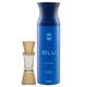 Ajmal Aura Concentrated Perfume Oil Floral Fruity And Blu Homme Deodorant Aquatic Woody Fragrance 210 ml - Perfumes (Edt/Edp)