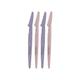 Vega Smooth Eyebrow Shaper for Women for Face, Eyebrows, Upperlips, Chin, Forehead, ESS-04 4's - Face & Eyebrow Razors