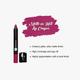 SUGAR Cosmetics Matte As Hell Crayon Lipstick - 21 Rose Tyler (Light Fuchsia/ Deep Rose) 2.8 gm - Lip Crayons