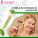 Majestique Jade Face Roller and Massager Gua Sha Set Facial Skin Roller Massager Tool 1's - Massagers