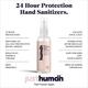 Just Human 24 Hour Protection Hand Sanitizer (Pack of 4 x 100 ml) - Hand Sanitizer