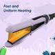 Vega Go Mini Hair Straightener for Women with Quick Heat Up, Best for Travelling (VHSH-40) 340 gm - Straighteners