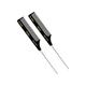 Vega Tail Hair Comb with Steel Pin for Women, Black, (VC2HMBC-305) 2's - Hair Combs