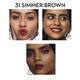SUGAR Cosmetics Nothing Else Matter Longwear Lipstick - 31 Simmer Brown (Milk Chocolate Brown/Almond Brown) 3.2 gm - Lipsticks