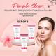 Globus Naturals Pimple Clear Glycolic & 1% Salicylic Acid Face Wash, Face Gel & Face Pack 1's - Makeup Kits & Sets
