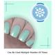Handmade Press On Gel Nails - Pastle Sea Green 50 gm - Nail Polish