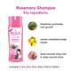 Rosa Rosemary Shampoo 1000 ml - Shampoos