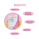 O3+ Lip Exfoliator Enzyme D-Tan Sheet Mask 5 gm - Lip Scrubs