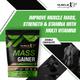 MuscleXP Mass Gainer - Double Chocolate (Pack of 2 x 1 kg) - Weight Gain