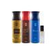 Ajmal Aurum & Blu & Sacred Love Deo & Aretha EDP Pack of 4 20 ml - Women Perfumes (Edt/Edp)