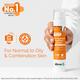 The Derma Co. 1 Percent Hyaluronic Sunscreen Aqua Gel For Broad Spectrum & Blue Light Protection SPF 50 PA++++ 50gm - Face Sunscreen