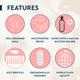 GUBB Nail Cleaning Brush With Suction Holder 50 gm - Nail Care