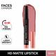 Faces Canada Ultime Pro Hd Intense Matte Lips + Primer - Tease 14, 9Hr Long Stay 1.4 gm - Lip Crayons