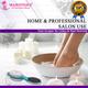 Majestique 4 in 1 Compact Foot Care for Legs - Foot Brush and Pedicure Tool - Color May Vary 1's - Manicure & Pedicure Kits