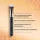 Miss Claire M42 - Precision Flat Angled Brush (Rose Gold) 1's - Face Brush