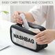 Allure Washable Cosmetic Medium Bag Color Black 1's - Makeup Bags & Cases