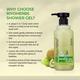 Riyo Herbs Kiwi Shower Gel + Scrub - Kiwi Vitamin E Jojoba Oil 300 ml - Shower Gels & Body Wash