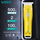 VGR V-955 Trimmer 100 min Runtime 3 Length Settings (Gold) 1's - Trimmers